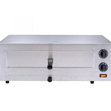Omcan 44308 24 inch All Stainless Steel Pizza Oven Front