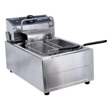 Omcan 34867 Deep Fryer Front Side