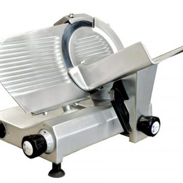 Omcan 13625 Meat Slicer 11 inch Side Front