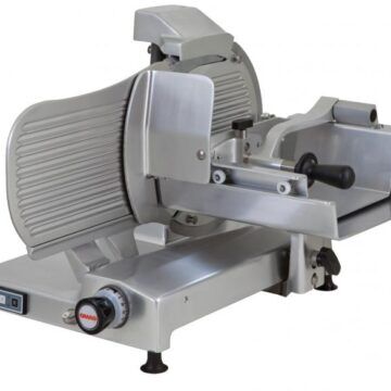 Omcan 39631 Meat Slicer 14 inch Side Front