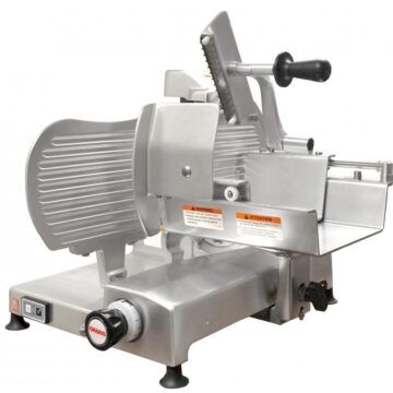 Omcan 44006 Meat Slicer 12.3 inch Side Front