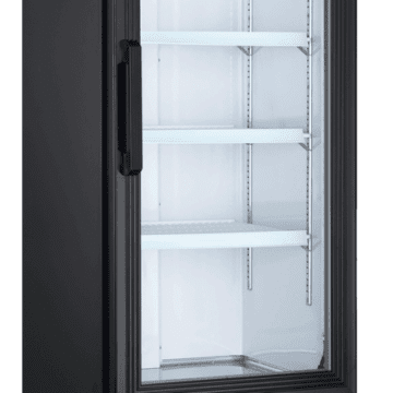 Omcan single swing door display cooler