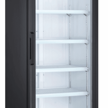 omcan single swing door display cooler 1