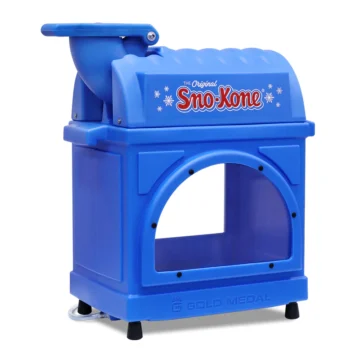 Blue ice machine