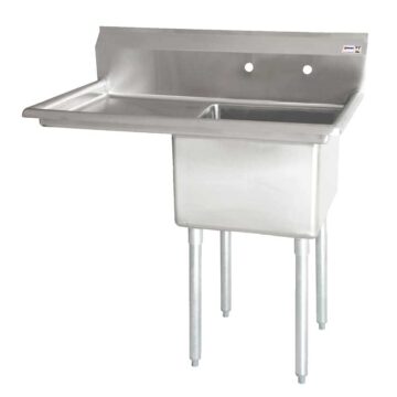 Sink One Compartment Left Drainboard