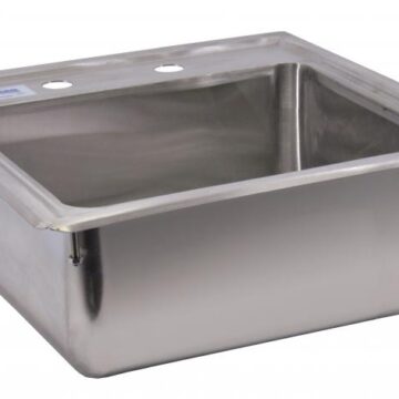 Stainless steel single drop sink 2
