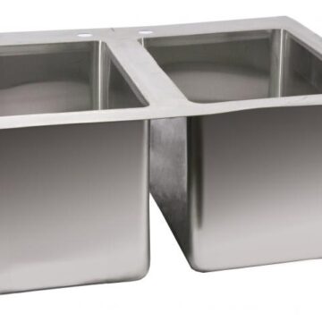 double Tub Drop in Sink