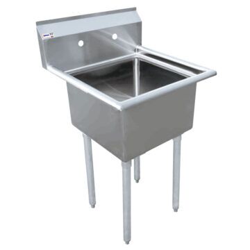 stainless steel one tub sink 4