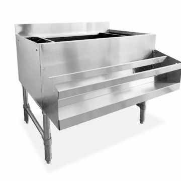 stainless steel ice bin 1