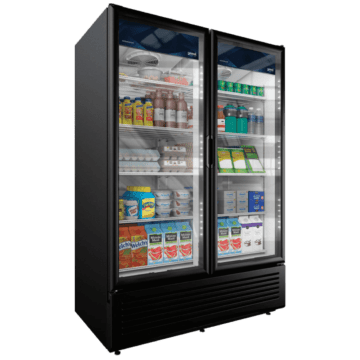 double glass door cooler 2