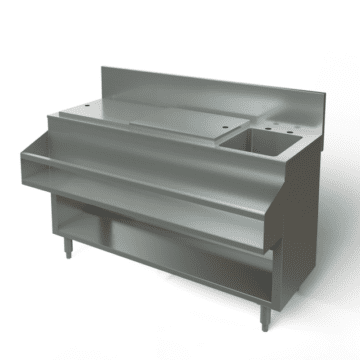 stainless steel ice machine