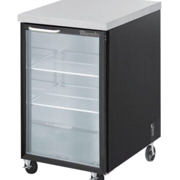 back bar cooler glass door