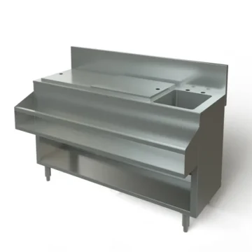 stainless steel ice machine