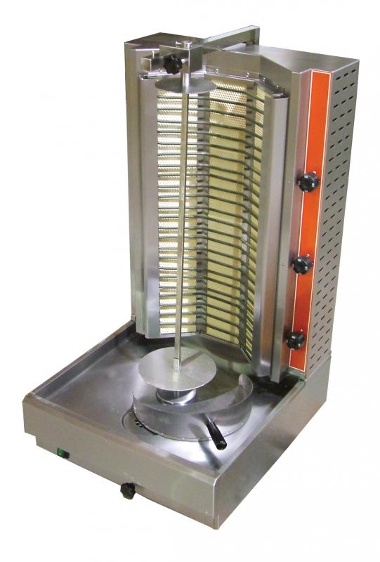 20369 Omcan Vertical Broiler Front Side