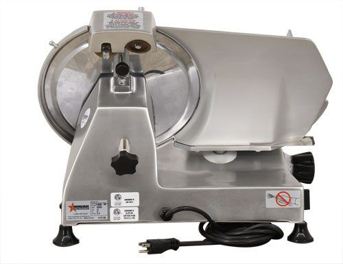 Omcan 13628 Meat Slicer 12 inch Back