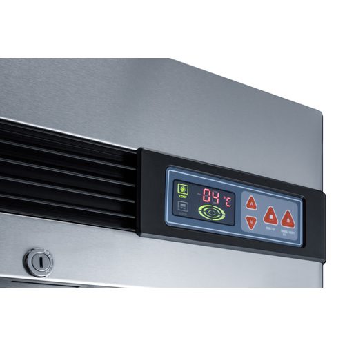 Summit Accucold ARS49ML 2 Door Upright Cooler Controls