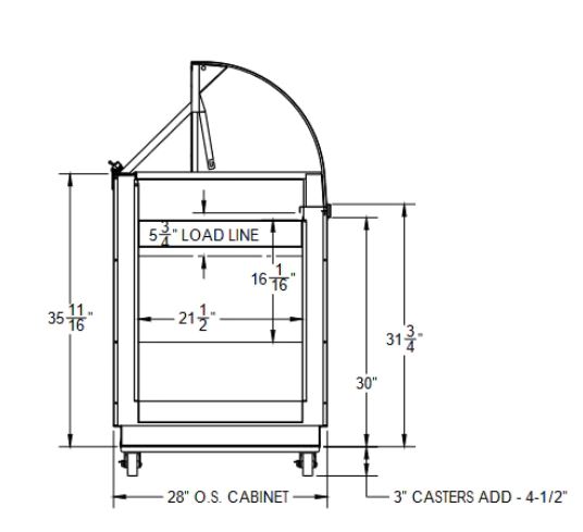 Nelson 12 dip drawing end