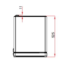 Omcan single door display cooler drawings 2