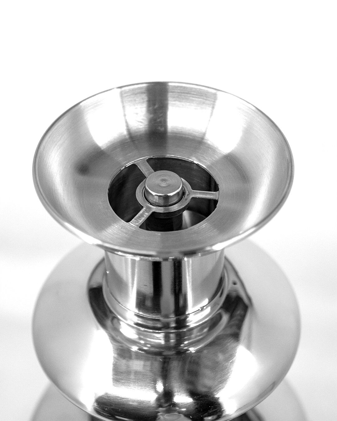 chocolate fountain top half