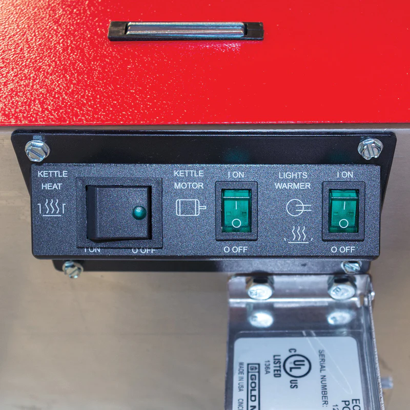 popcorn machine electrical