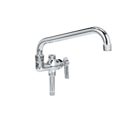 ss faucet left side view