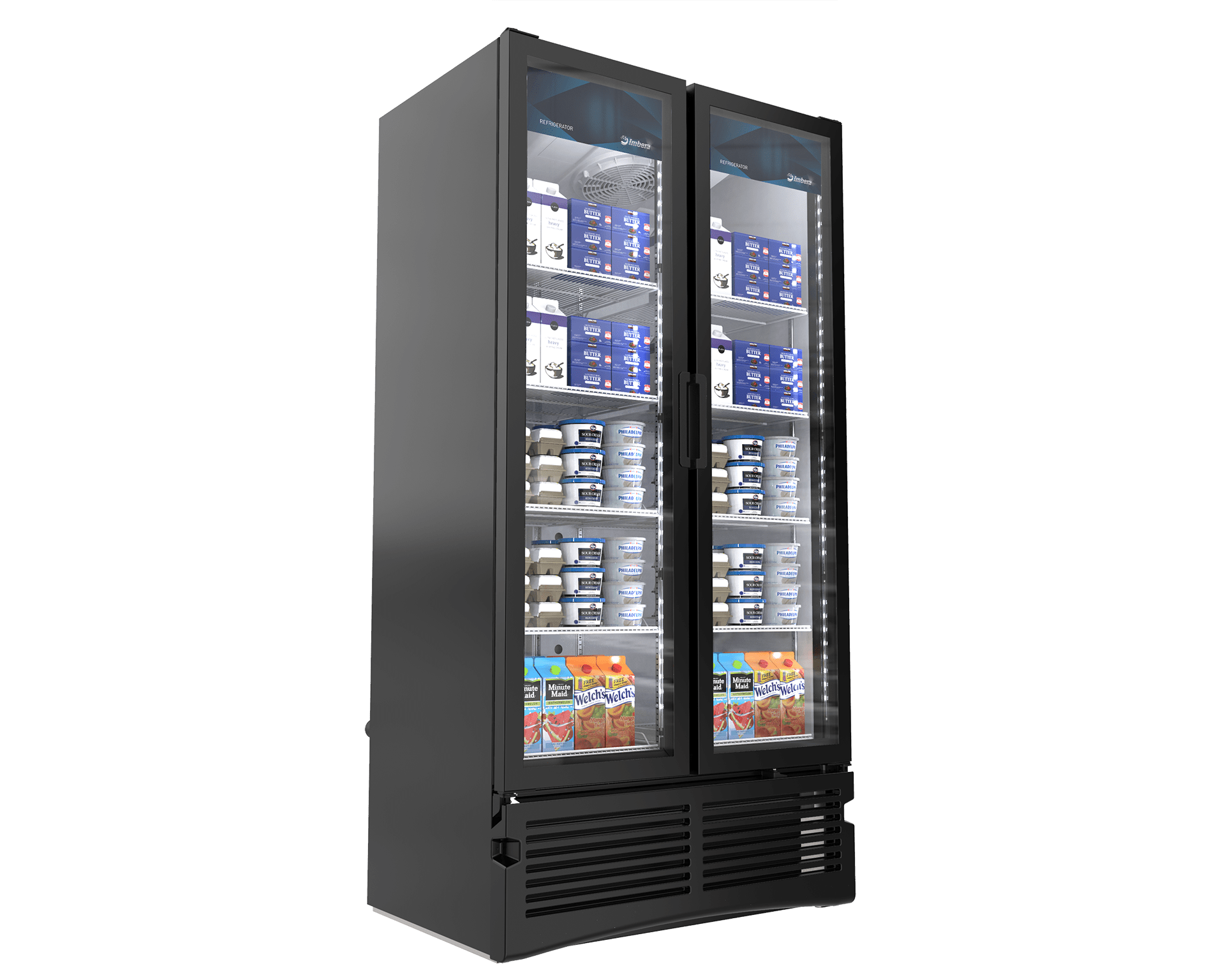 double glass door cooler 5