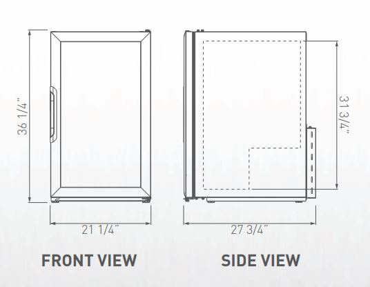 drawing front side view 1