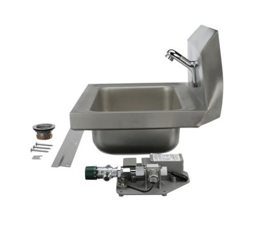 stainless steel sink right side with parts 1
