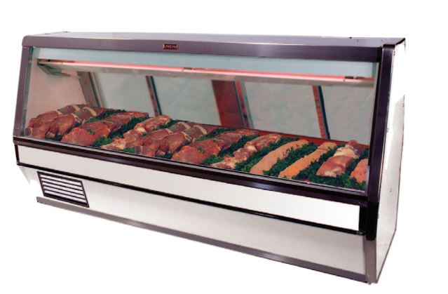 stainless steel display case