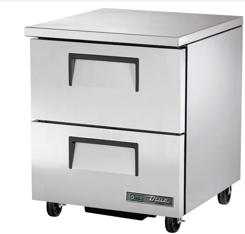undercounter 2 drawer freezer