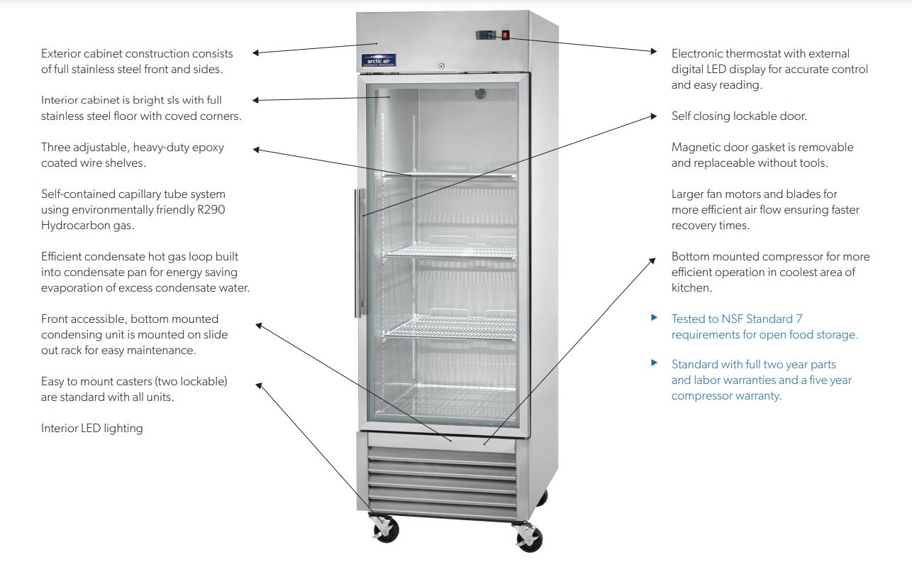 display freezer features 2