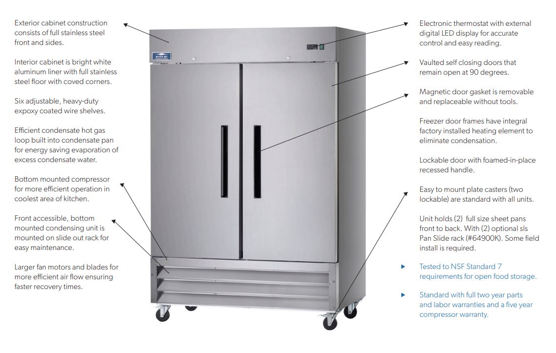 display freezer features 3