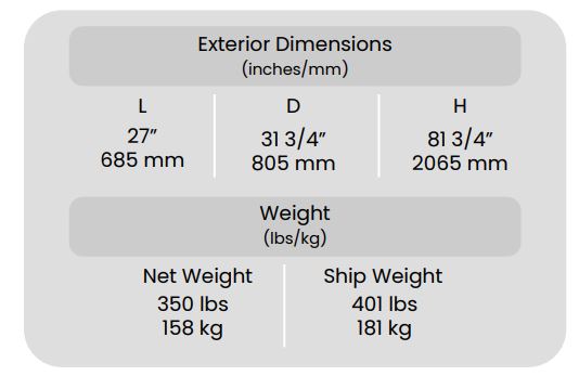 exterior dimensions 7