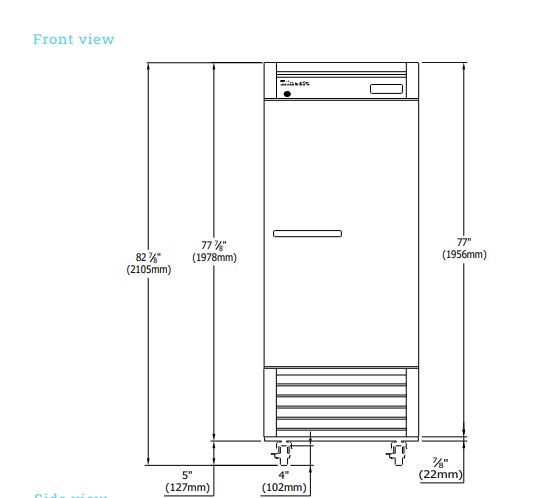 front view drawing 13