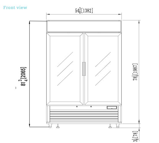 front view drawing 5