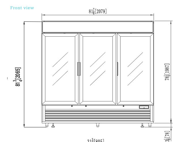 front view drawing 6