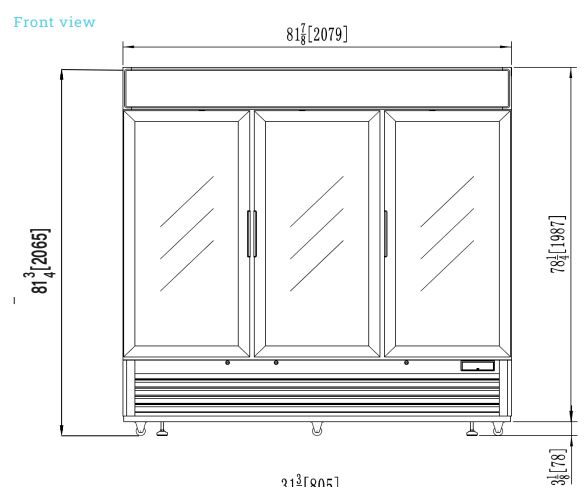 front view drawing 9