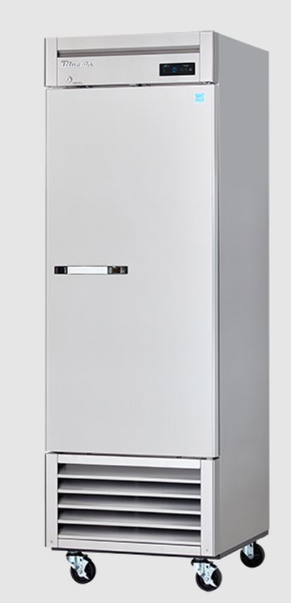 upright coolers solid door