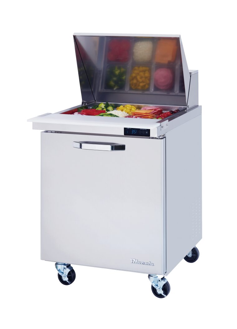 sandwich prep table 6