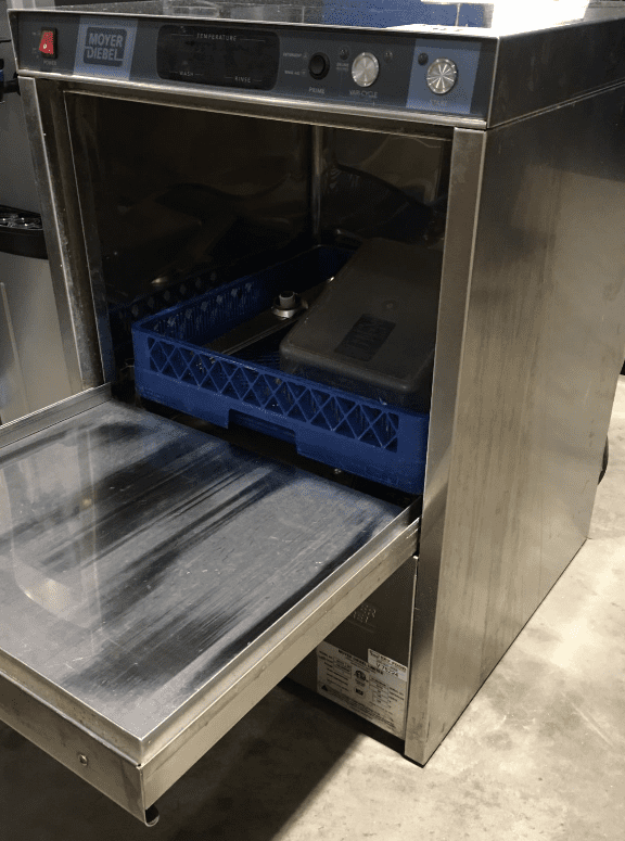 Moyer Diebel Nexus N900 Undercounter HiTemp Dishwasher Interior