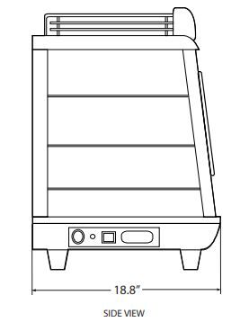 drawing side view