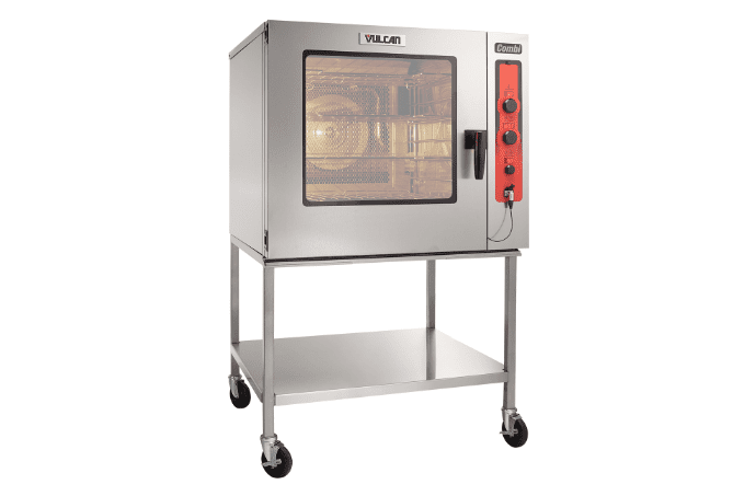 Vulcan ABC7E Electric Boilerless Combi Oven Steamer Front Side Left