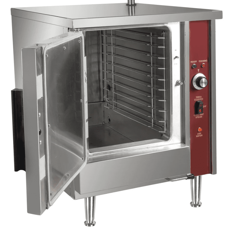 Crown Steamer door open to see inside