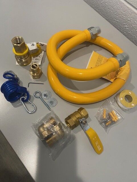 48 inch x .75 hose gas hose kit for sale at FED