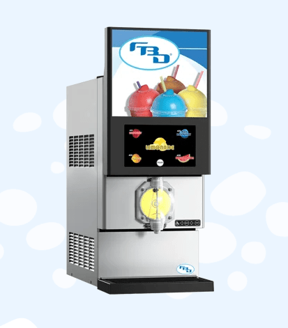 Multi Flavor Frozen Beverage Dispenser Series 16 Flavor Base Cart Included 771 MFLV