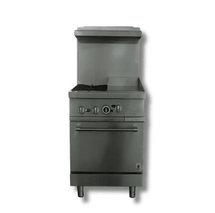 24 x 12 Griddle with 2 Burners LPG or NG, Gas Range, Hot Zone HZ R24 12MG For Sale Canada