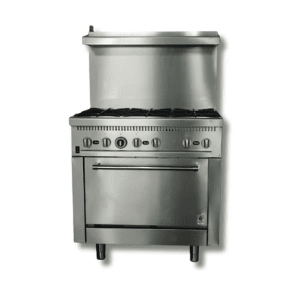 36 6 Burner LPG or NG, Gas Range with Built in Convection Oven Hot Zone HZ CR36 For Sale Canada