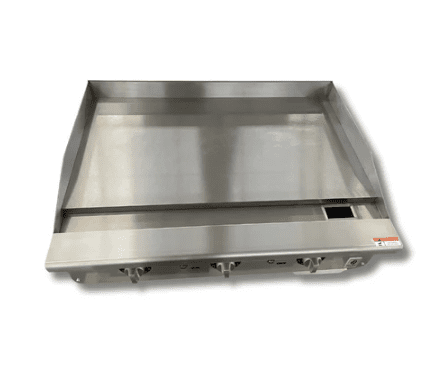 36 Countertop Thermostat Control Gas Griddle With Safety Valve NG or LP, Hot Zone HZ G36 T Commercial Food Equipment