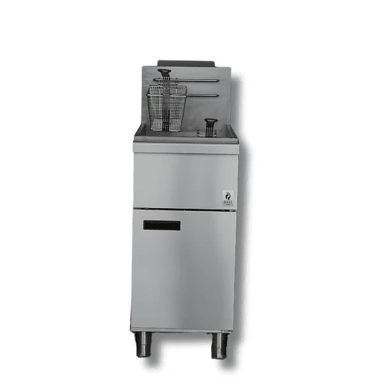 90,000 BTU NG or LP 40 lbs. Capacity Gas Deep Fryer, Hot Zone HZ F3 For Sale Canada