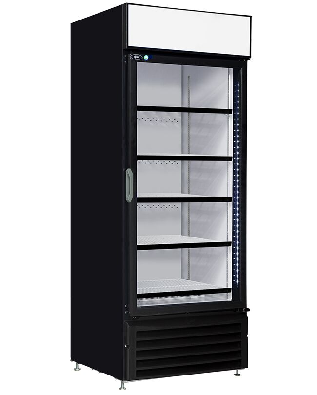 QBD CD26 Single Door Upright Pop Juice Fridge Cooler 23 CuFt - FED
